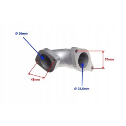 Carburetor connector shineray atv 250 st 9c beyond 260