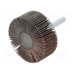 1 pcs x PG PROFESSIONAL - RG.089 - Wheel, Granularity: 120, Mounting: rod 6mm, with lever, Ø50x20mm