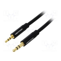 1 pcs x VENTION - BALBD - Cable, Jack 2.5mm 3pin plug,Jack 3.5mm 3pin plug, 0.5m, black