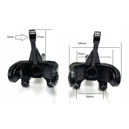 Right steering knuckle quad atv hammer 200 250