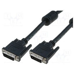 1 pcs x DIGITUS - AK-320101-020-S - Cable, dual link, DVI-D (24+1) plug,both sides, PE, 2m, black