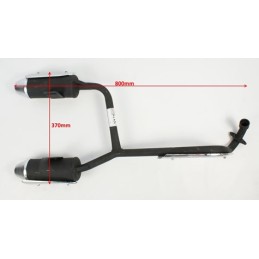 Muffler exhaust exhaust system pocket mini cross quad atv