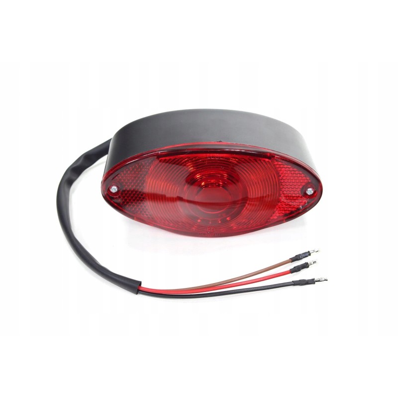 Oval rear lamp ATV 200 Bashan Nevada black ml