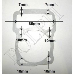 Gasket for cylinder atv shineray 250stxe