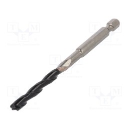 1 pcs x ALPEN-MAYKESTAG - 18900600100 - Drill bit, for concrete, Ø: 6mm, Ø: 15/64', L: 100mm, metal, blister