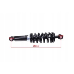 Rear shock absorber cross 125 oil black 28cm