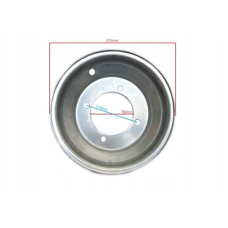 Front rim ATV 8 4x110mm