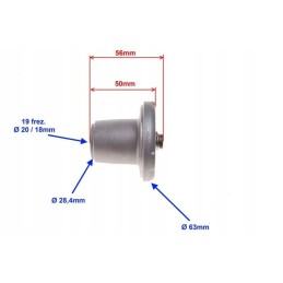 Bashan atv 200 250 centrifugal oil filter 63mm