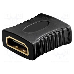 1 pcs x Goobay - 68688 - Adapter, HDMI socket,both sides, black