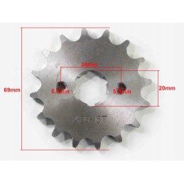 Front sprocket 428 16z atv 250cg