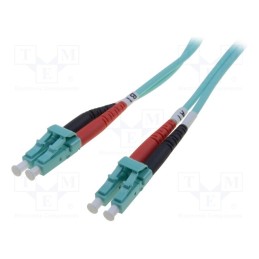 1 pcs x DIGITUS - DK-2533-03/3 - Fiber patch cord, OM3, LC/UPC,both sides, 3m, LSZH, turquoise