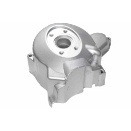 Cover, ignition cover, 6 coils, oval, silver engine