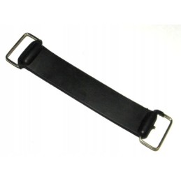 Battery mounting strap for quad cross