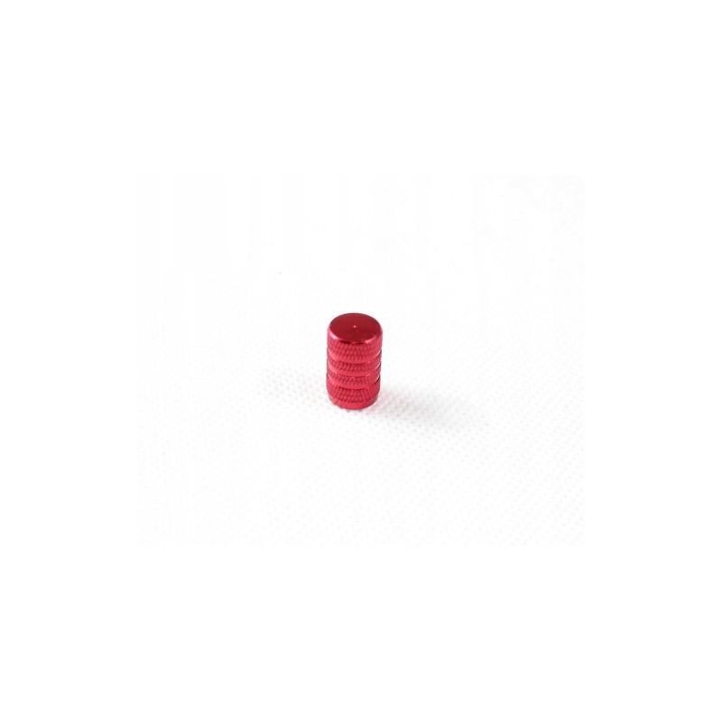 2x valve caps, red wheel valve caps, aluminum quality
