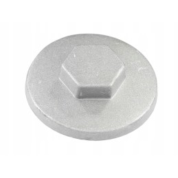 Valve adjustment cap atv 70 110 125 silver strength