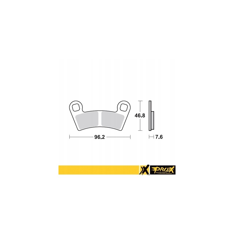 Prox brake pads kh456 polaris 450 525 outlaw 08 11