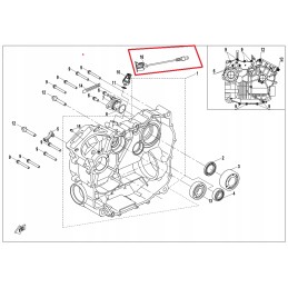 cf moto oil pressure sensor adapter cfmoto