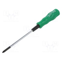1 pcs x ENGINEER - DG-24 - Screwdriver, Phillips, PH0, Blade length: 80mm, Overall len: 167mm