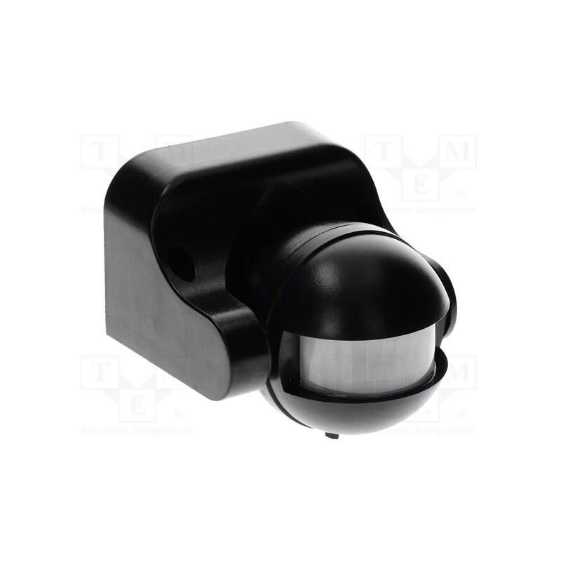 1 pcs x ORNO - OR-CR-201/B - Motion sensor, wall mount, 230VAC, IP44, 12m, Range: 10s÷7min, 180°