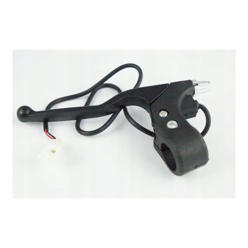Left brake lever of a mini electric quad