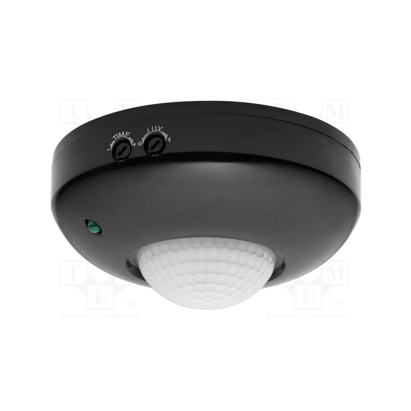 1 pcs x ORNO - OR-CR-203/B - Motion sensor, wall mount, 230VAC, IP20, 6m, Range: 10s÷7min, 360°