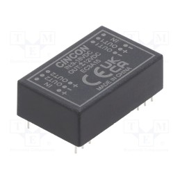 1 pcs x CINCON - EC3A15 - Converter: DC/DC, 3W, Uin: 9÷18V, Uout: 12VDC, Uout2: -12VDC, DIP24