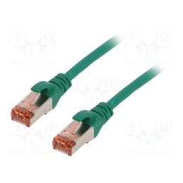1 pcs x DIGITUS - DK-1644-005/G - Patch cord, S/FTP, 6, stranded, Cu, LSZH, green, 0.5m, 27AWG