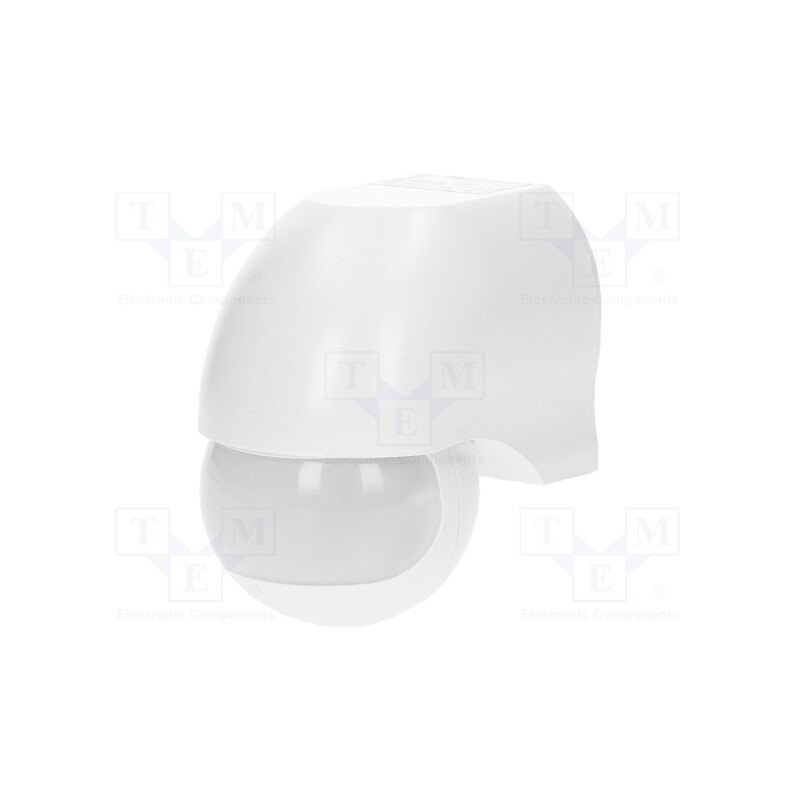 1 pcs x ORNO - OR-CR-204/W - Motion sensor, wall mount, 230VAC, IP44, 12m, Range: 10s÷7min, 180°