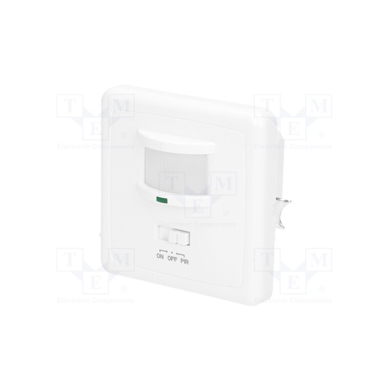 1 pcs x ORNO - OR-CR-205 - Motion sensor, flush mount,for wall mounting, 230VAC, IP20, 9m