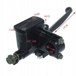 Right handlebar lever with pump