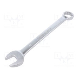 1 pcs x PG TOOLS - PGT111 - Wrench, combination spanner, 19mm, Chrom-vanadium steel, satin