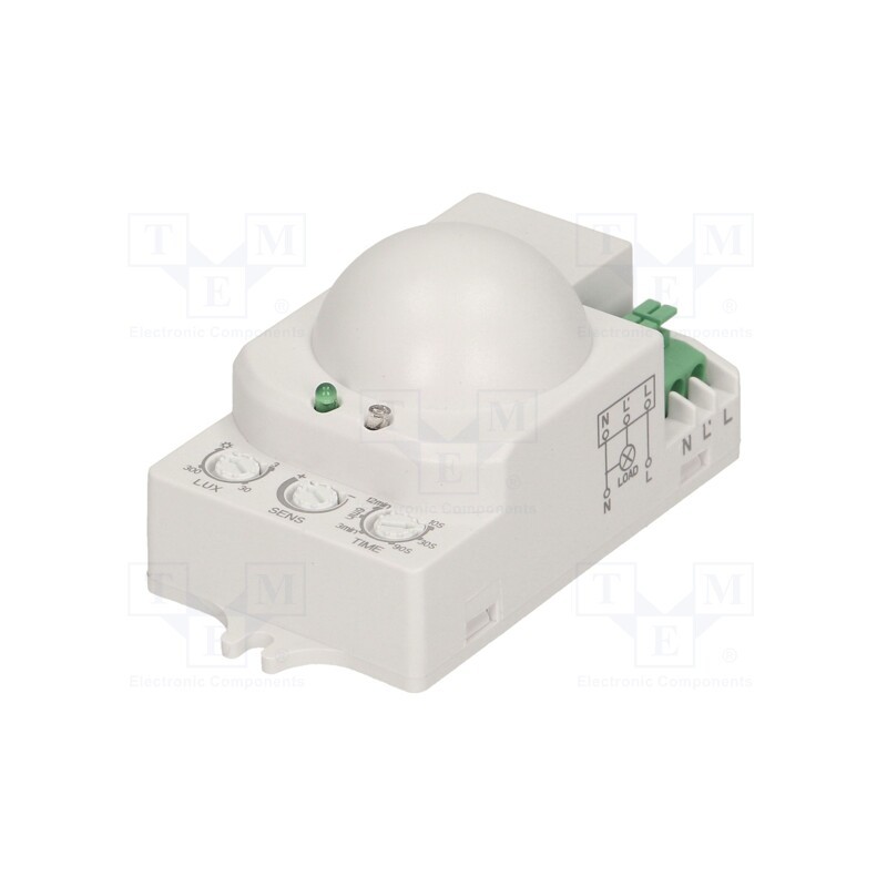 1 pcs x ORNO - OR-CR-208 - Microwave motion detector, wall mount, 230VAC, IP20, -20÷50°C