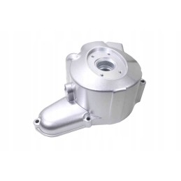 Ignition cover, 6 coils, oval silver horizontal engine with marking