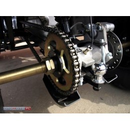 Brake pads rear quad atv 250 300 crossing