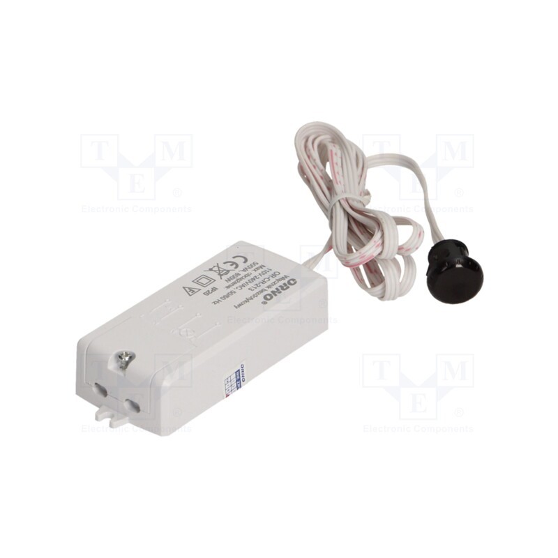 1 pcs x ORNO - OR-CR-213 - Touchless switch, wall mount, 230VAC, 50÷60mm, LED,lighting, 500W