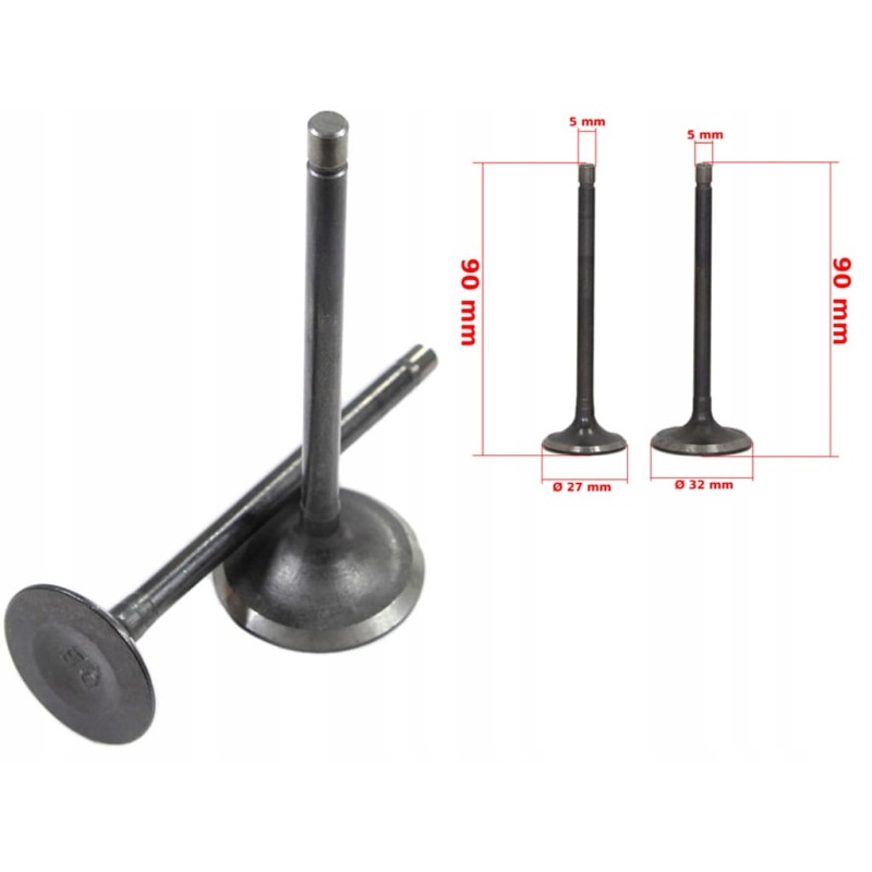 ATV 200 cg head valves