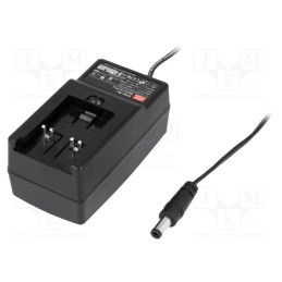 1 pcs x MEAN WELL - GE24I18-P1J - Power supply: switched-mode, plug, 18VDC, 1.33A, 24W, Out: 5,5/2,1