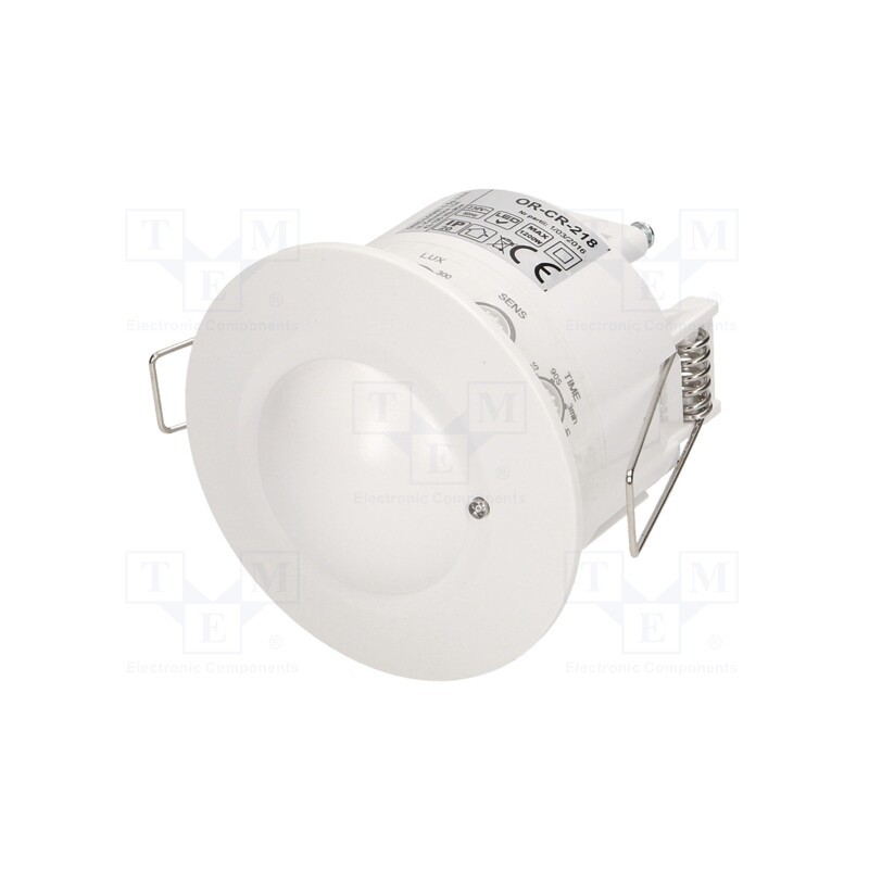 1 pcs x ORNO - OR-CR-218 - Microwave motion detector, ceiling, 230VAC, IP20, -20÷50°C, 1÷8m