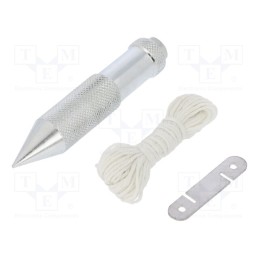 1 pcs x MEDID - 1125 - Plumb with a rope, L: 7.5m