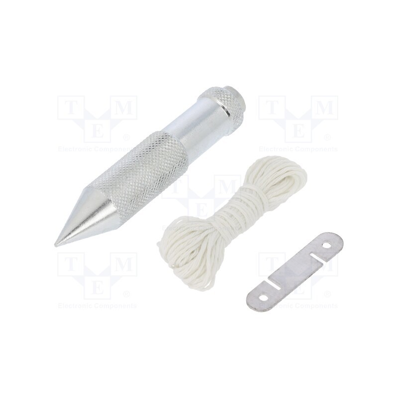 1 pcs x MEDID - 1125 - Plumb with a rope, L: 7.5m