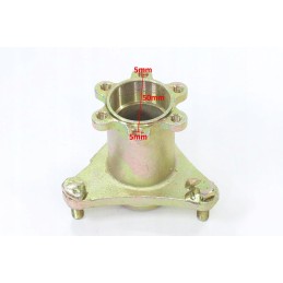 Front wheel hub ATV 125 Bombardier disc brake