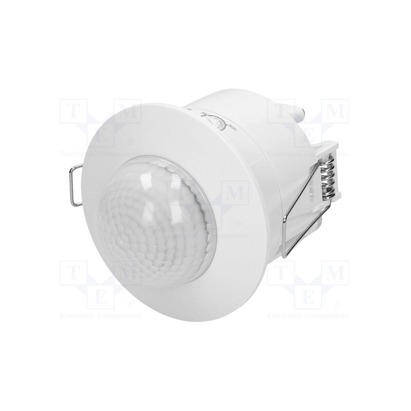 1 pcs x ORNO - OR-CR-222 - Motion sensor, ceiling, 230VAC, IP20, 12m, Range: 10s÷15min, 360°