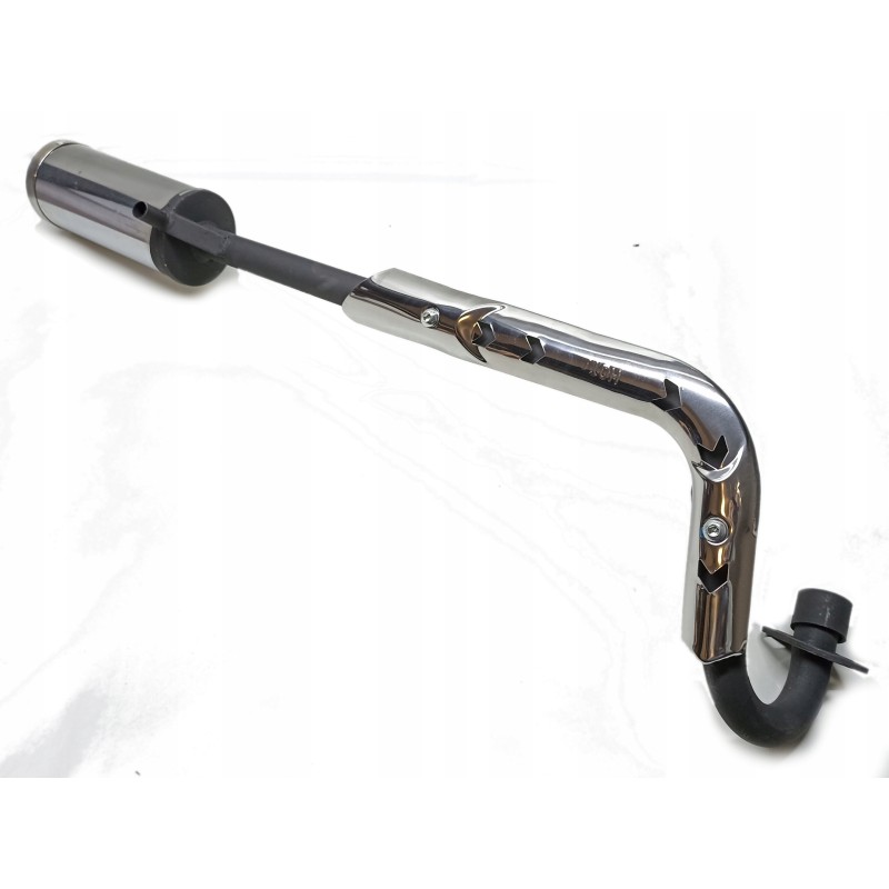 Exhaust muffler, exhaust system, Chinese quad atv 110 125 cm3