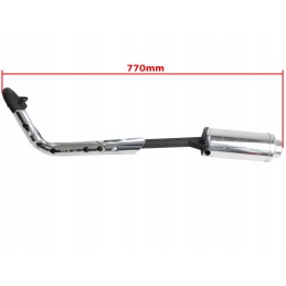 Exhaust muffler, exhaust system, Chinese quad atv 110 125 cm3