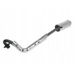 Exhaust muffler, exhaust system, Chinese quad atv 110 125 cm3