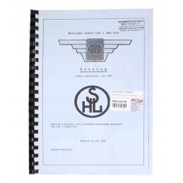 Spare parts catalog shl m04 125 sokol 125