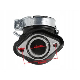 Carburetor connector atv 150 gy6 150 taiwan diablo fux