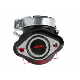 Carburetor connector atv 150 gy6 150 taiwan diablo fux