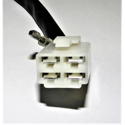 Six-coil magneto stator with 6 coils for a quad bike