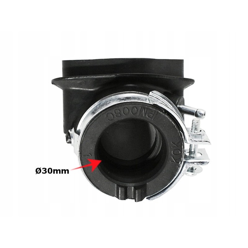 Carburetor connector atv 150 gy6150 taiwan diablo fux